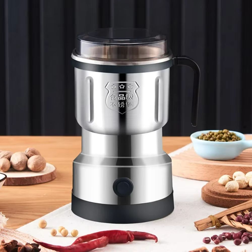 Houselin 300W Stainless Steel Electric Coffee Grinder And Spice Crusher 2
