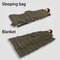 Wearable Down Camping Blanket Cloak Lightweight Warm MultiPurpose Outdoor Quilt 2
