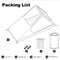 AiryMesh Ultralight Solo Tent  Fast Setup MosquitoProof And BackpackReady Shelter 4