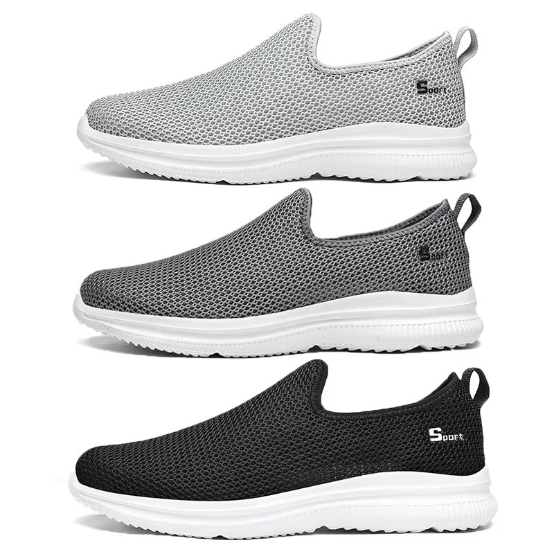 Mens Lightweight Breathable Loafers Summer Walking Sneakers For Comfort And Style 1