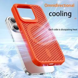 coolshiel magnetic heat-dissipating case for iphone 11–16 series