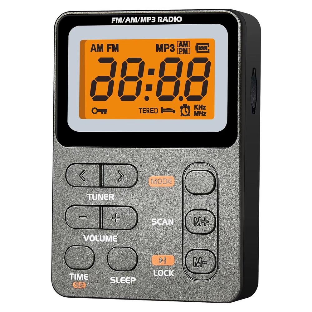 SoundMate Compact FMAM Radio With MP3  Headphone Jack 6