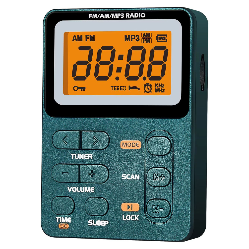 SoundMate Compact FMAM Radio With MP3  Headphone Jack 7