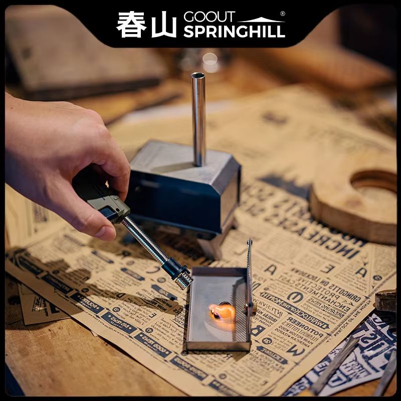 Springhill Foldable Mini Wood Stove  Incense Burner For Outdoor And Indoor Use 2