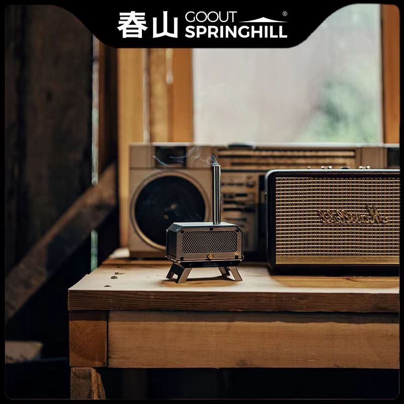Springhill Foldable Mini Wood Stove  Incense Burner For Outdoor And Indoor Use 3
