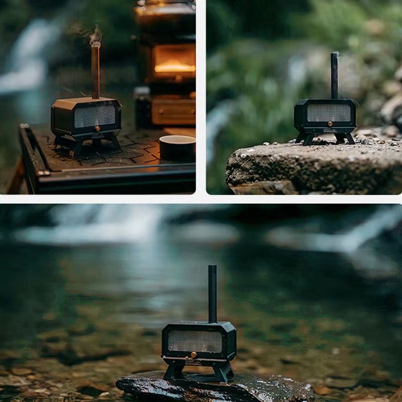 Springhill Foldable Mini Wood Stove  Incense Burner For Outdoor And Indoor Use 5