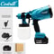 PowerFlow 1000ML Cordless Electric Paint Sprayer For Makita Battery 7