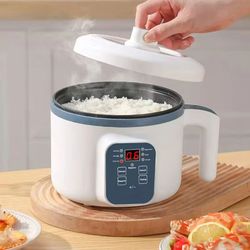 smartmini electric hot pot and rice cooker - multifunctional 1-2-person cooker