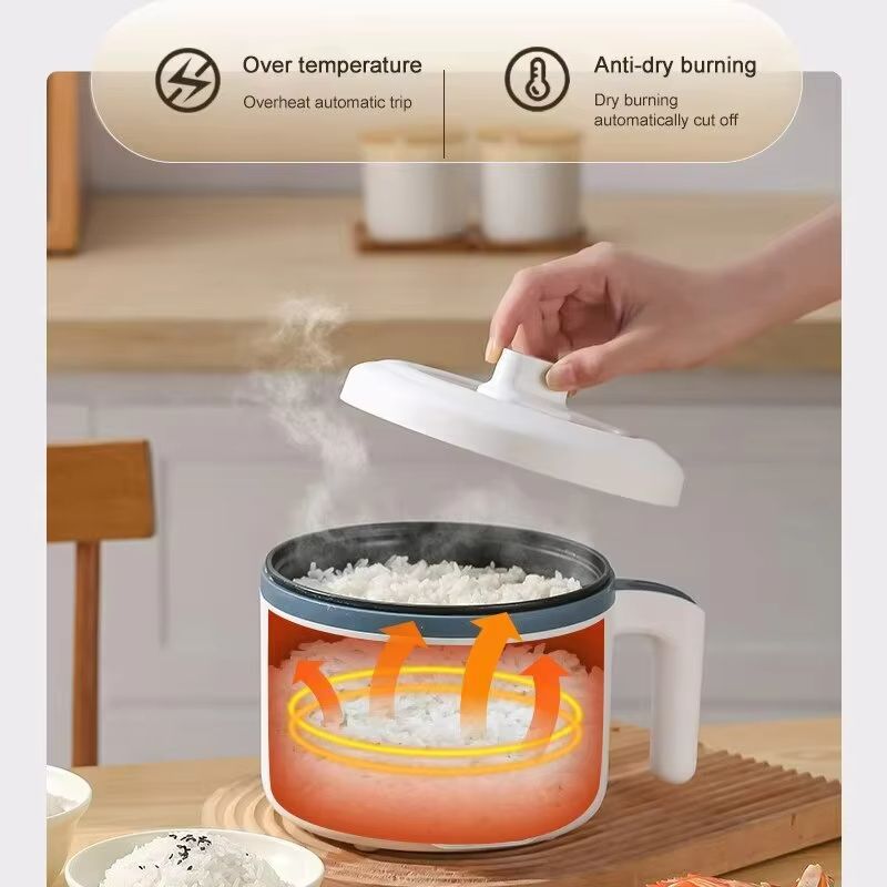 SmartMini Electric Hot Pot And Rice Cooker  Multifunctional 12Person Cooker 6