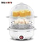 EggEase DoubleLayer Electric Egg Cooker Steamer 0