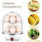 EggEase DoubleLayer Electric Egg Cooker  Steamer 1