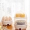 EggEase DoubleLayer Electric Egg Cooker Steamer 4