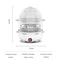 EggEase DoubleLayer Electric Egg Cooker Steamer 5