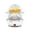EggEase DoubleLayer Electric Egg Cooker  Steamer 6