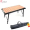 TrailFlex IGT Folding Camp Table With Removable Gas Stove Slot 1