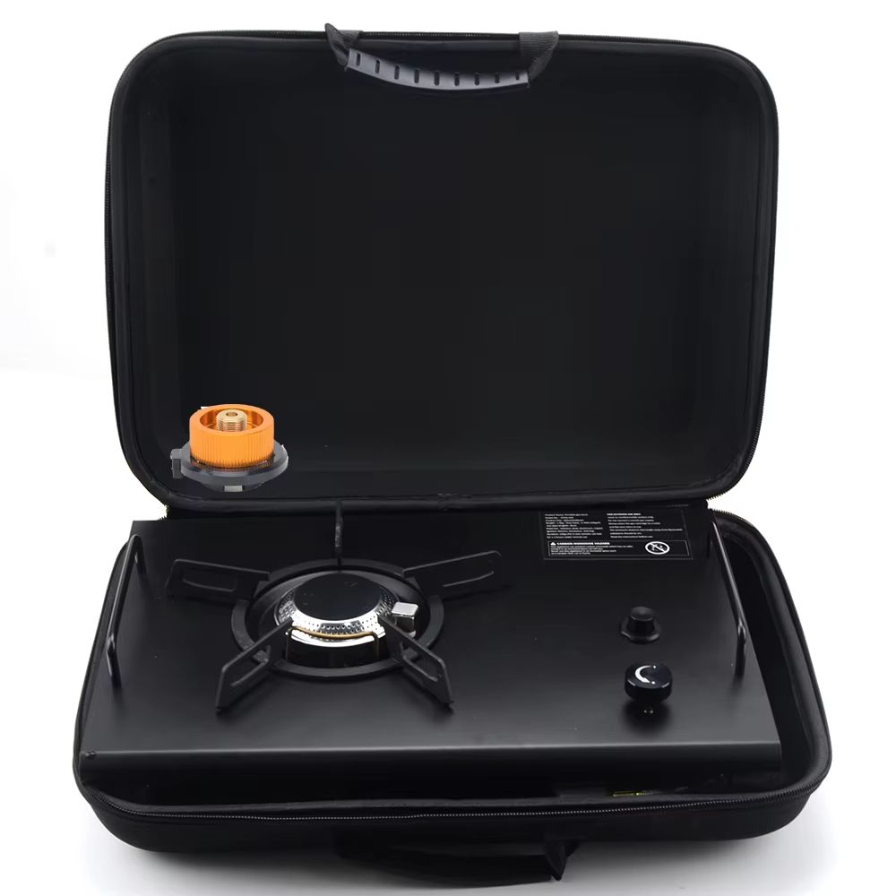 TrailFlex IGT Folding Camp Table With Removable Gas Stove Slot 8