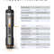 Worx WX242 Smart Cordless Electric Screwdriver Kit  30Bit USB Rechargeable Set 7