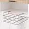 Stainless Steel Under Cabinet Cutting Board  Pot Lid Organizer Rack 3