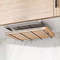 Stainless Steel Under Cabinet Cutting Board  Pot Lid Organizer Rack 6