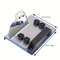 Stainless Steel Chamfer Tool For Angle Grinders  45Degree Ceramic Tile Edge Smoother Fits 100Type M 2