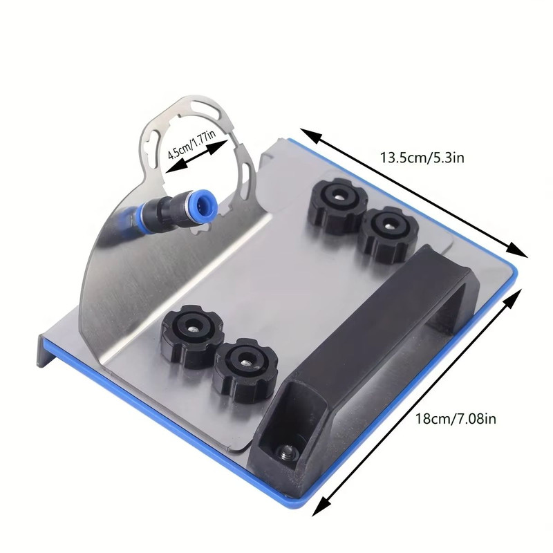 Stainless Steel Chamfer Tool For Angle Grinders  45Degree Ceramic Tile Edge Smoother Fits 100Type M 2