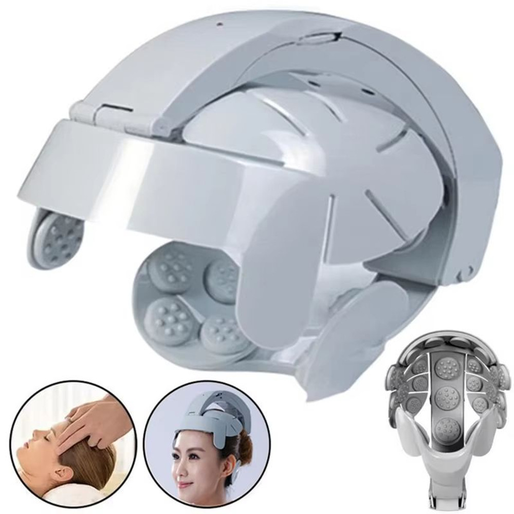 Multifunctional Electric Scalp  Head Massager  Portable Rechargeable Relaxation Tool 0