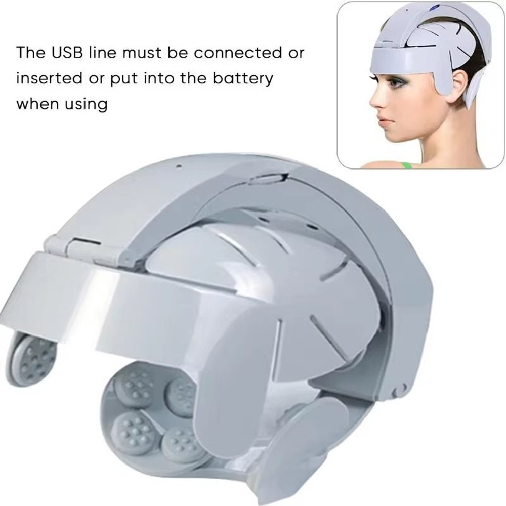 Multifunctional Electric Scalp  Head Massager  Portable Rechargeable Relaxation Tool 3