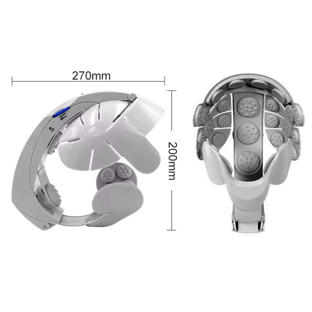Multifunctional Electric Scalp  Head Massager  Portable Rechargeable Relaxation Tool 4