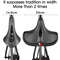 WEST BIKING Ergonomic Wide Padded Bike Saddle For Mountain And EBikes 5