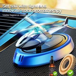 solar helicopter aromatherapy dashboard diffuser – solar car air freshener