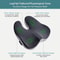Orthopedic Hot Vibe Massage Cushion Vibration Massage And Hot Compress For Back And Waist Support 4