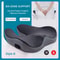 Orthopedic Hot Vibe Massage Cushion Vibration Massage And Hot Compress For Back And Waist Support 6