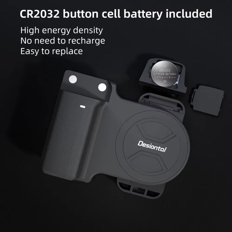 Sleek Selfie Grip And Phone Camera Grip With Detachable Bluetooth Remote 4