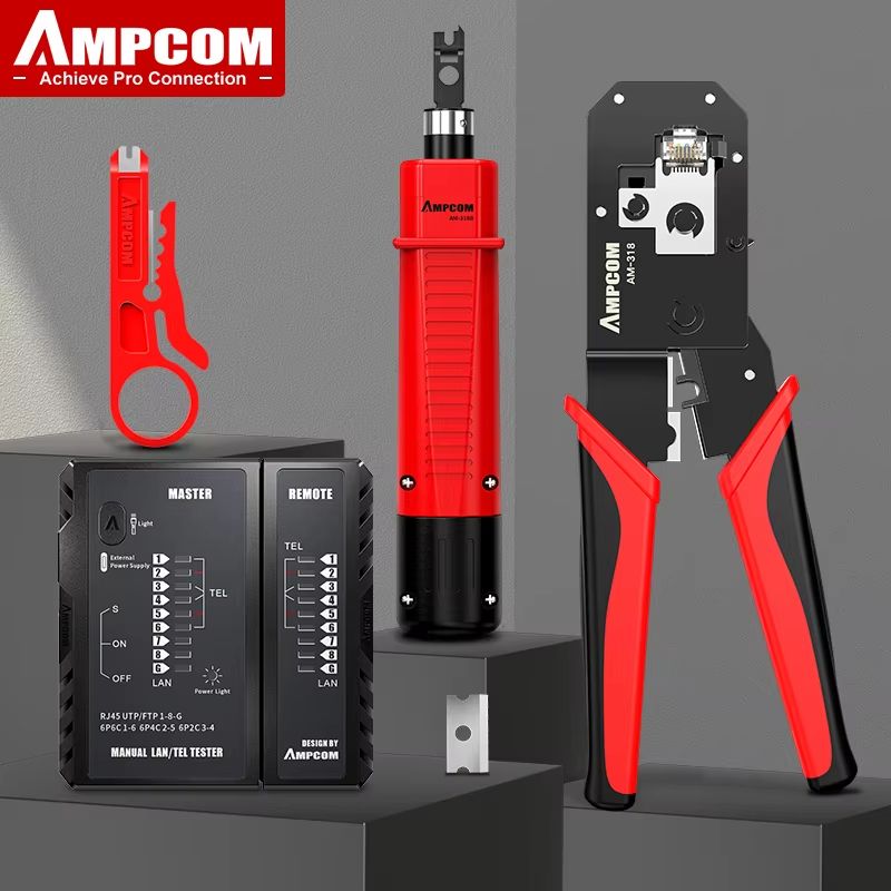 ProFix 12 In 1 Ethernet Cable Crimper And LAN Cable Tester Set 6