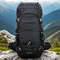 RuggedTrail 50L Waterproof Hiking And Camping Backpack 0
