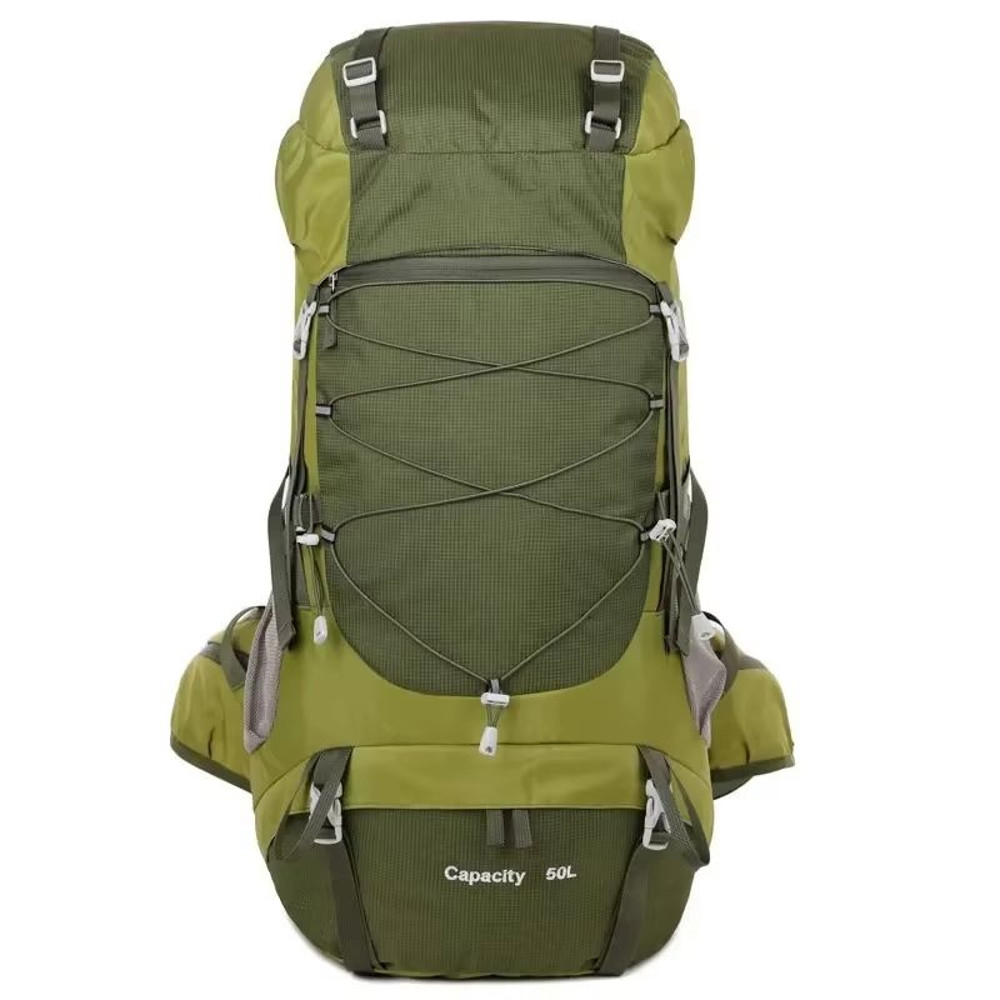 RuggedTrail 50L Waterproof Hiking And Camping Backpack 7