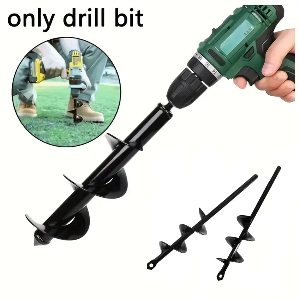 GardenMaster Spiral Bulb And Hole Digger Drill Bit Set 1