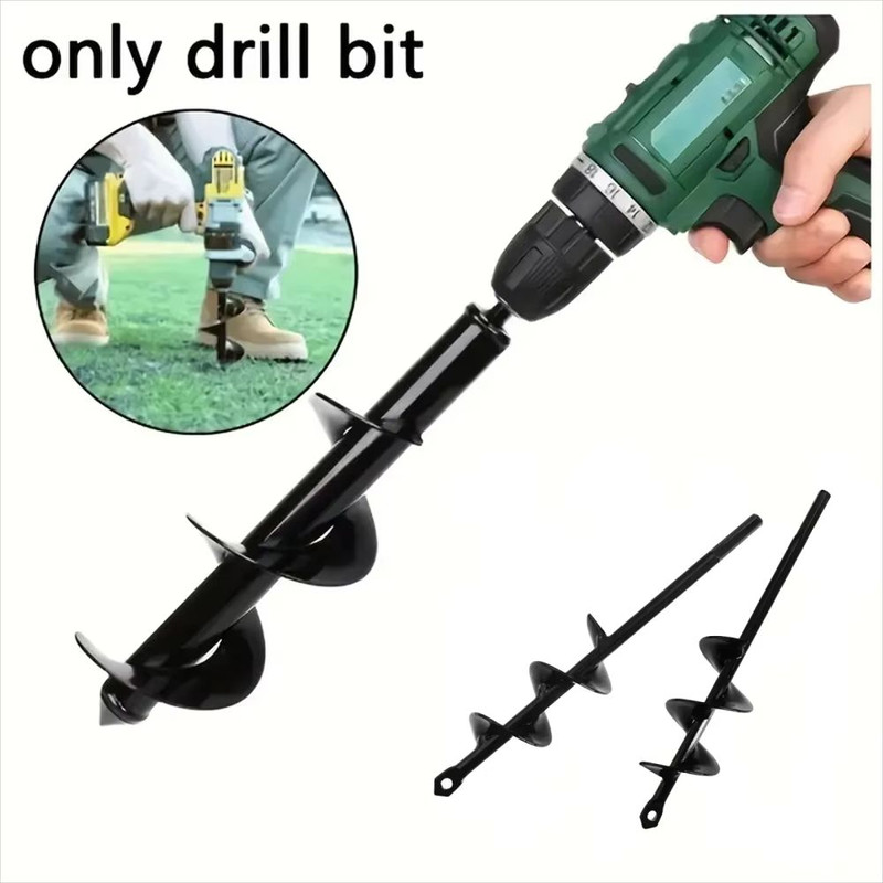 GardenMaster Spiral Bulb And Hole Digger Drill Bit Set 1