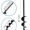GardenMaster Spiral Bulb And Hole Digger Drill Bit Set 4