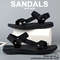 Mens Arch Support Gladiator Sandals With AntiSkid Yoga Insole 0