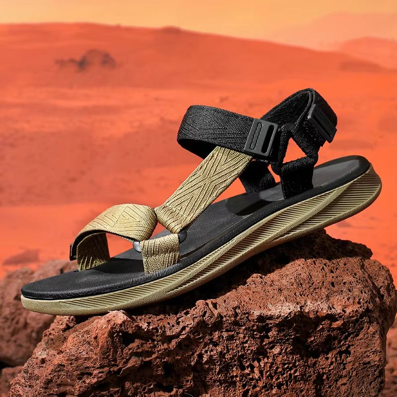 Mens Arch Support Gladiator Sandals With AntiSkid Yoga Insole 2
