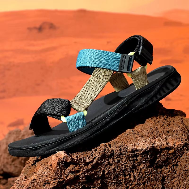 Mens Arch Support Gladiator Sandals With AntiSkid Yoga Insole 6