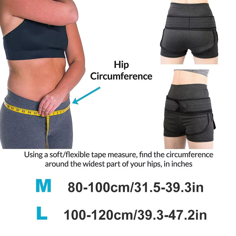 Tcare SI Joint Support Belt For Sciatica Hip  Lower Back Pain Relief 2