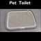 Reusable Dog Potty Training Tray With Removable Net Indoor Pet Toilet For Small Dogs Puppies 4