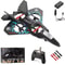 24G L0712 RC Foam Fighter Plane GravitySensing Glider With LED Light For Kids Beginners 13
