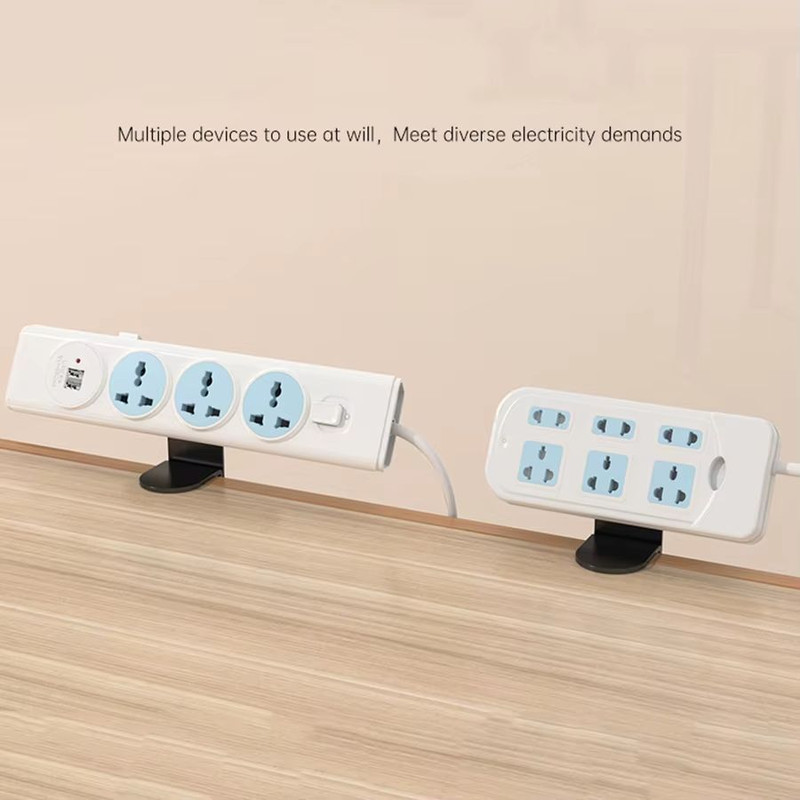 Under Desk Power Strip Holder  NoDrill Cable Management Tray  Organizer For Clean Workspaces 3