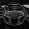 Universal Carbon Fiber Leather Steering Wheel Cover AntiSlip 3D Design For Style Comfort 3