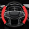 Universal Carbon Fiber Leather Steering Wheel Cover AntiSlip 3D Design For Style Comfort 4