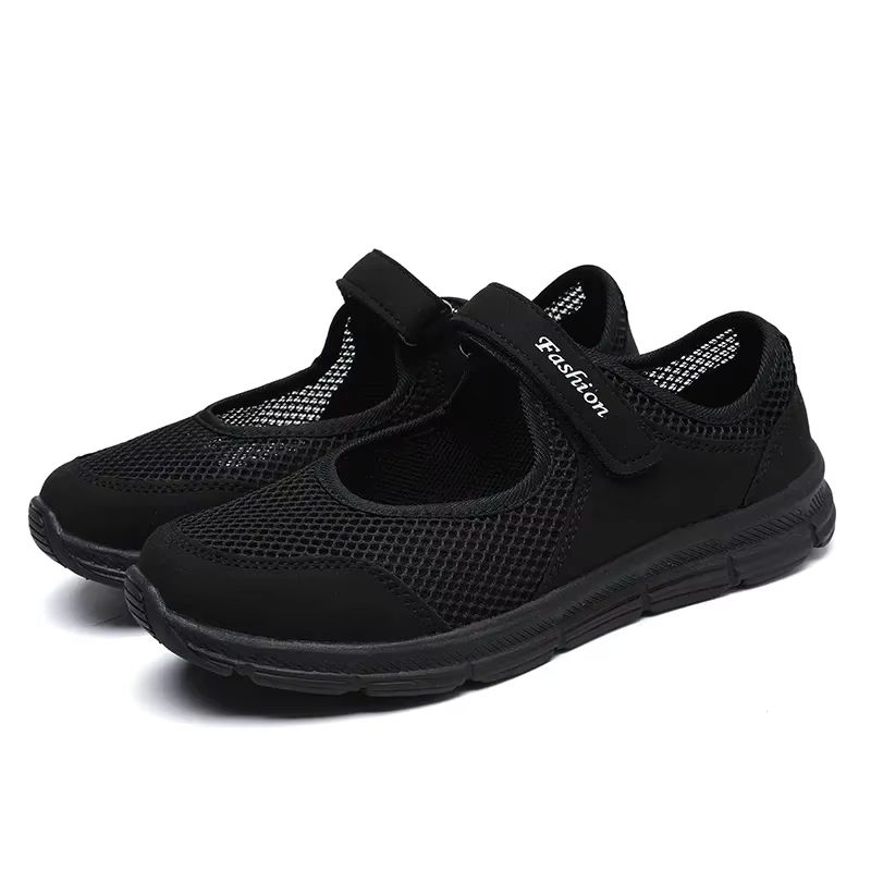Womens Breathable Mesh Vulcanized Sneakers  Lightweight Walking  Casual Work Shoes 6