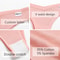 5Pack Womens Cotton Brazilian VWaist Panties Low Rise Comfortable Bikini Underwear Set 4